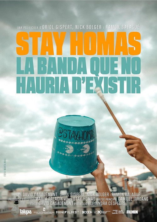 Movie poster for Stay Homas. The Band That Shouldn’t Exist (2024)