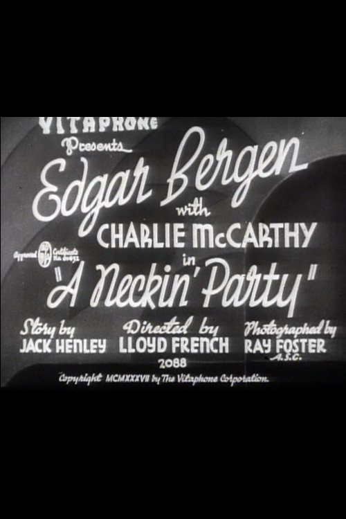 Movie poster for A Neckin' Party (1937)
