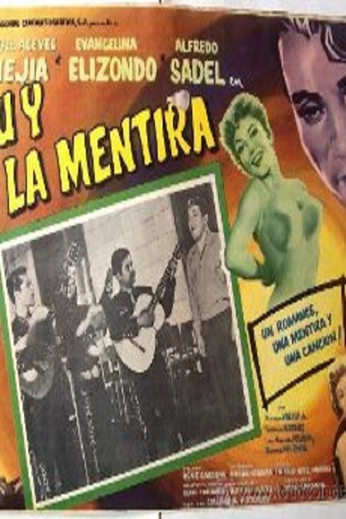 Movie poster for Tú y la mentira (1958)