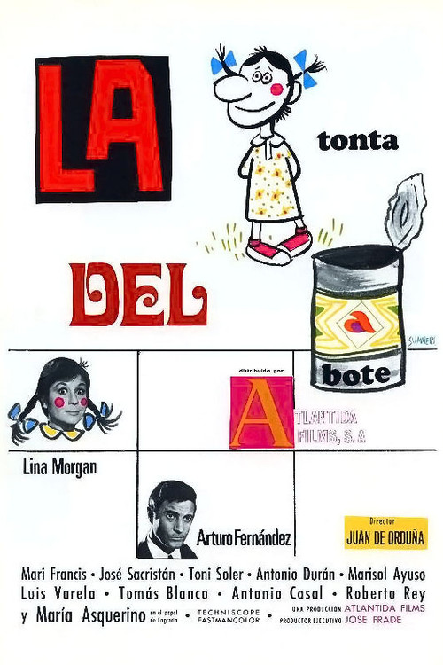 Movie poster for La tonta del bote (1970)