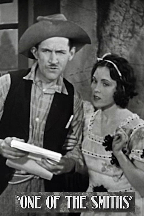 Movie poster for One of the Smiths (1931)