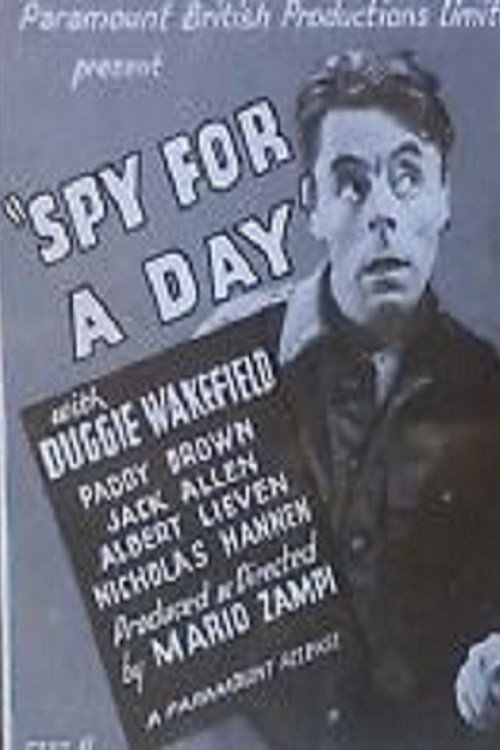Movie poster for Spy for a Day (1940)