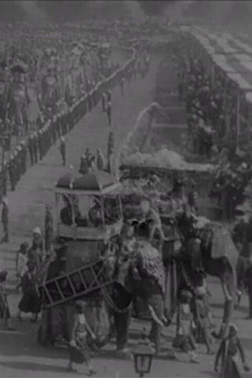 Movie poster for Delhi Durbar (1902)