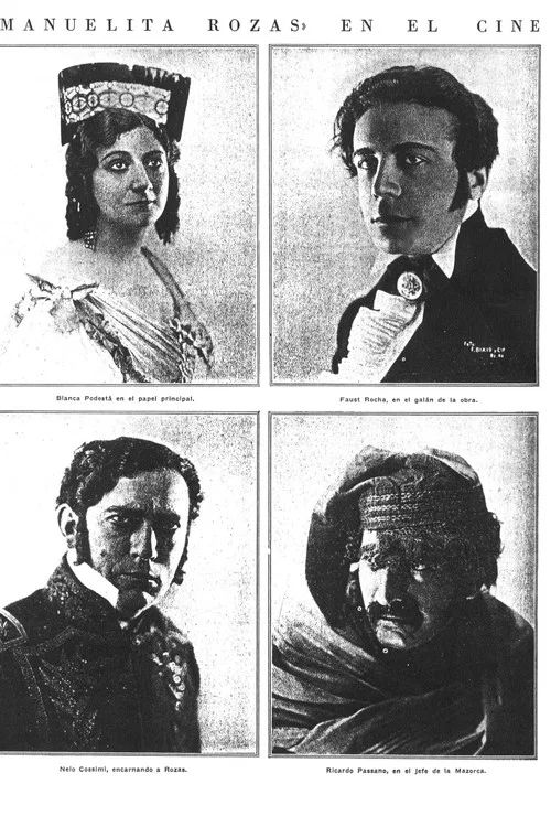 Movie poster for Manuelita Rosas (1925)