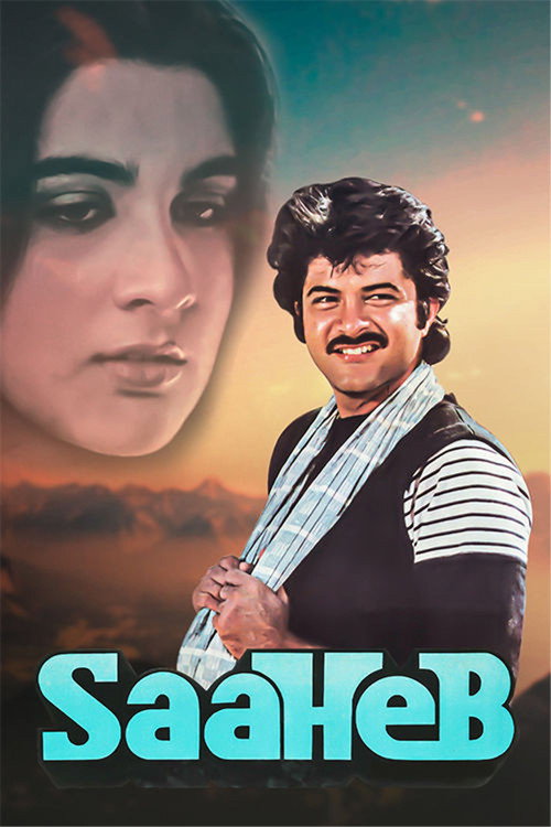 Movie poster for Saaheb (1985)