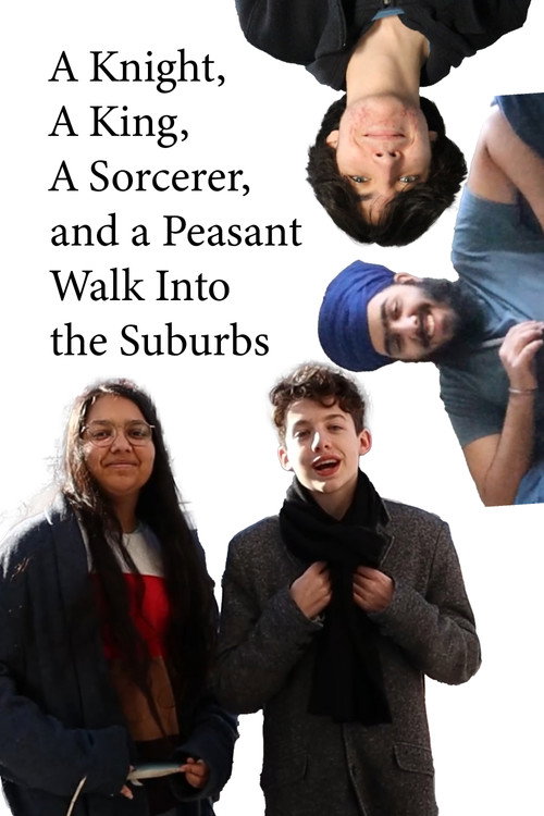 Movie poster for A Knight, a King, a Sorcerer, and a Peasant Walk Into the Suburbs (2022)