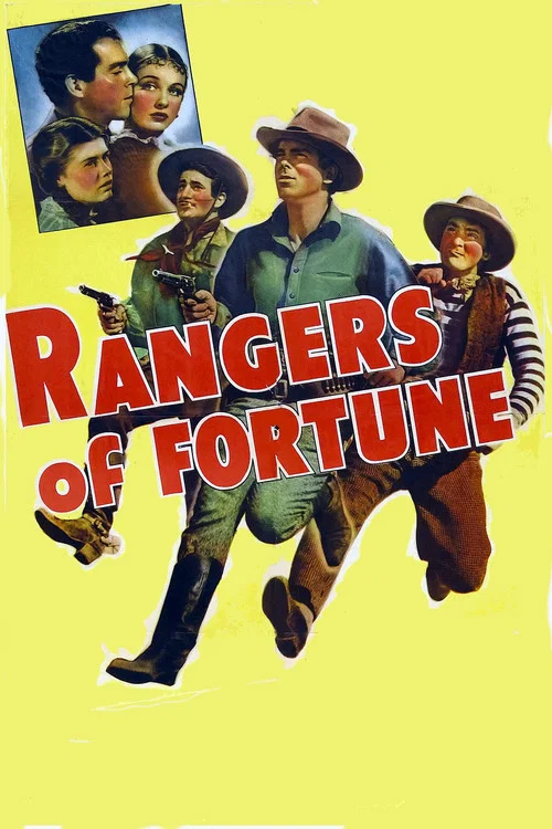 Movie poster for Rangers of Fortune (1940)