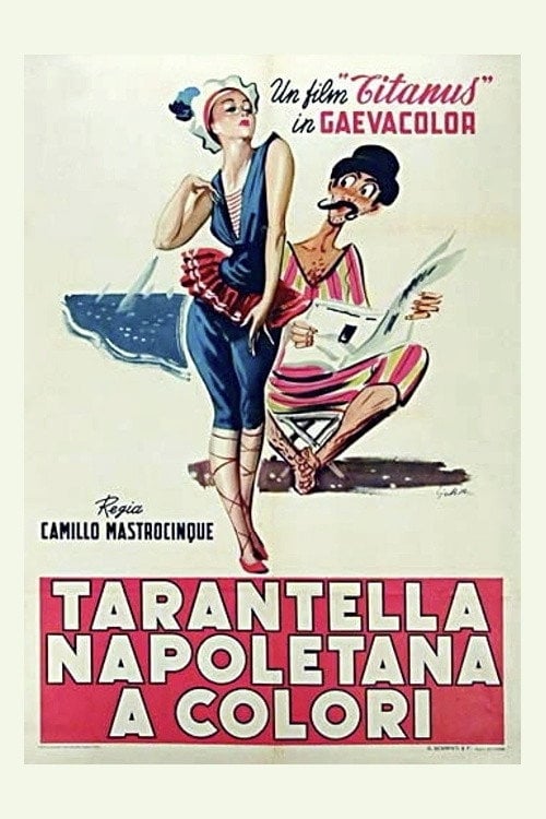 Movie poster for Tarantella napoletana (1953)