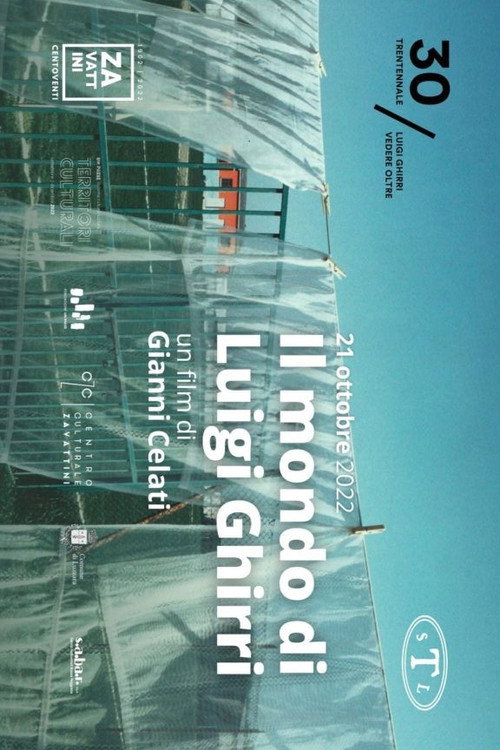 Movie poster for Il mondo di Luigi Ghirri (1999)