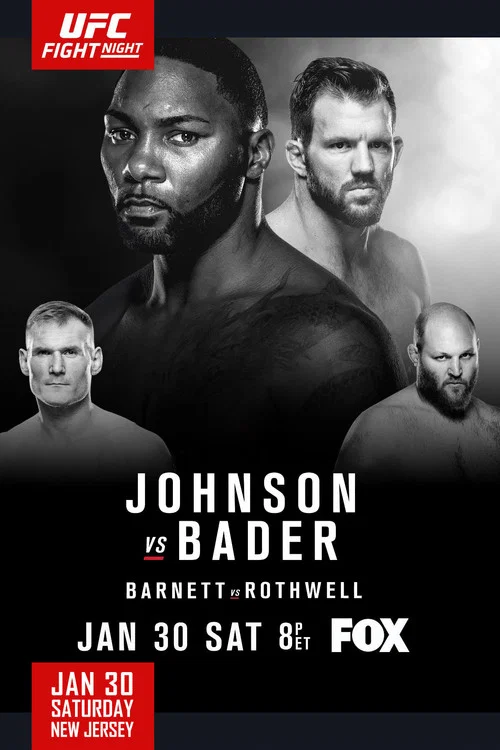 Movie poster for UFC on Fox 18: Johnson vs. Bader (2016)