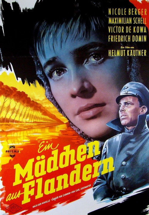 Movie poster for The Girl from Flanders (1956)