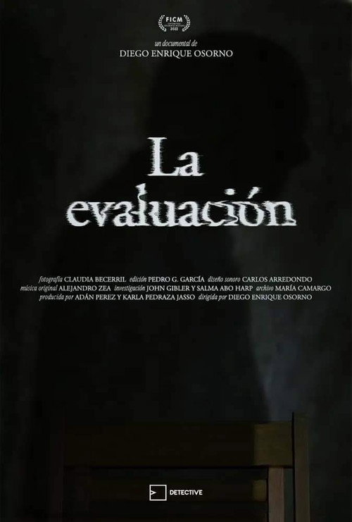 Movie poster for La evaluación (2022)