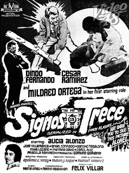 Movie poster for Signos Trece (1971)