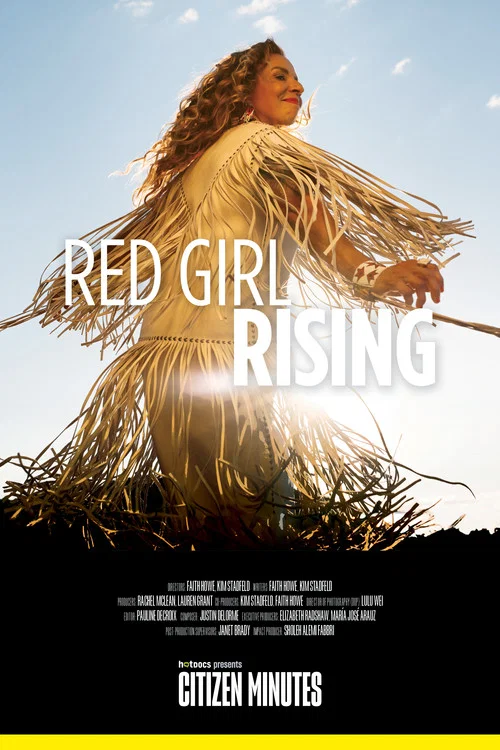 Movie poster for Red Girl Rising (2025)