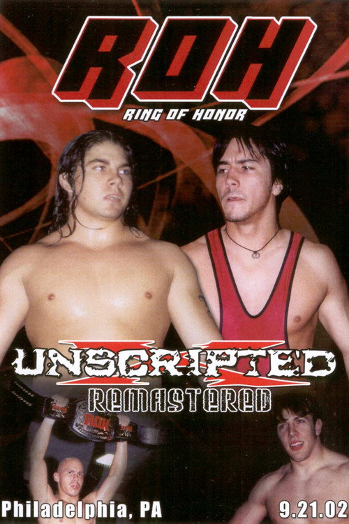 Movie poster for ROH: Unscripted (2002)