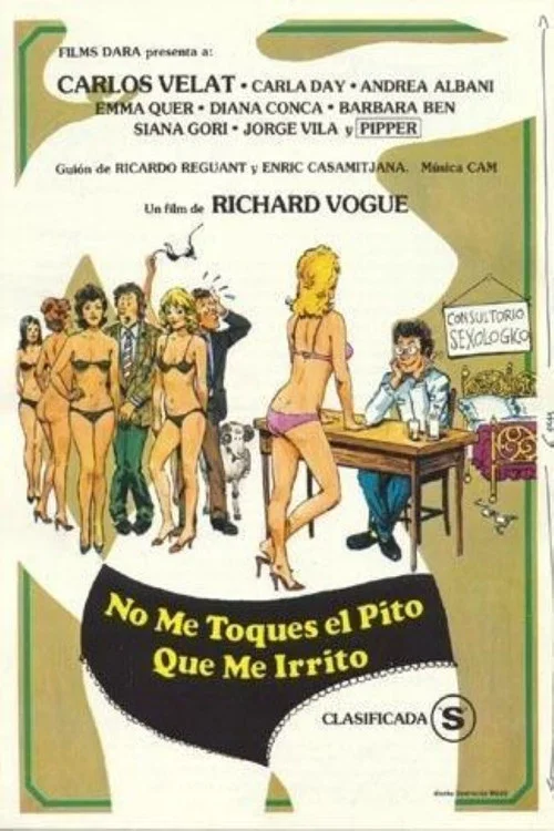 Movie poster for No me toques el pito que me irrito (1983)