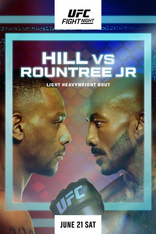 Movie poster for UFC on ABC 8: Hill vs. Rountree Jr. (2025)