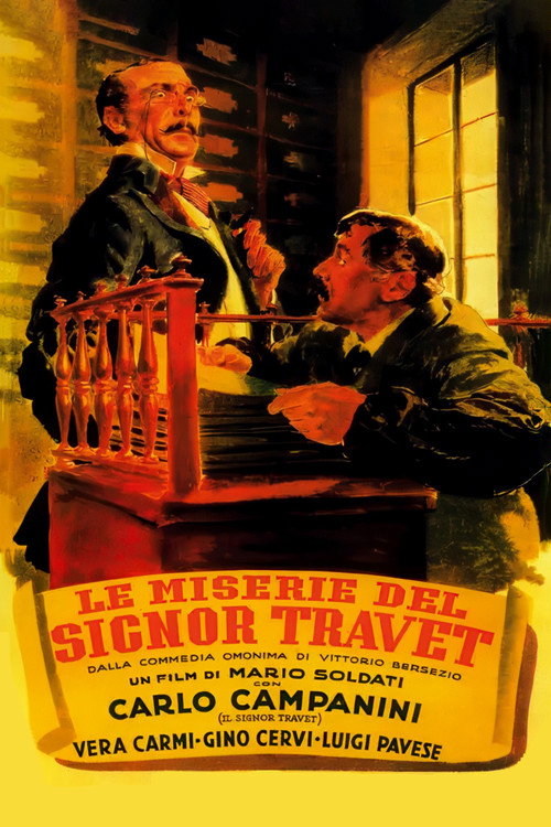 Movie poster for The Misery of Mr. Travet (1945)