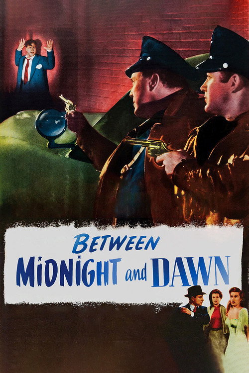 Movie poster for Between Midnight and Dawn (1950)