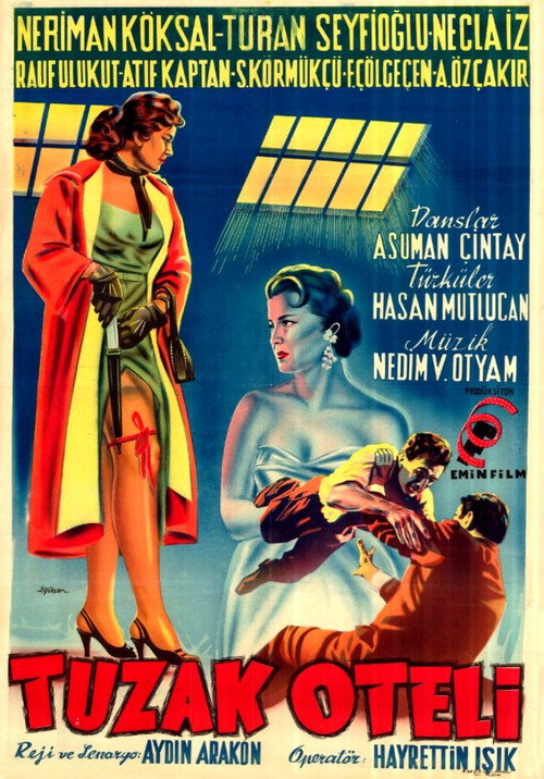 Movie poster for Tuzak Oteli (1956)