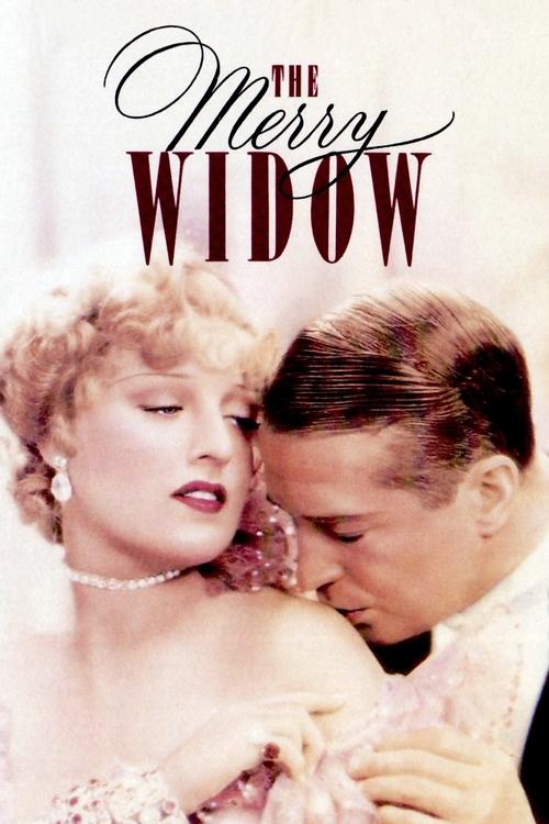 Movie poster for The Merry Widow (1934)