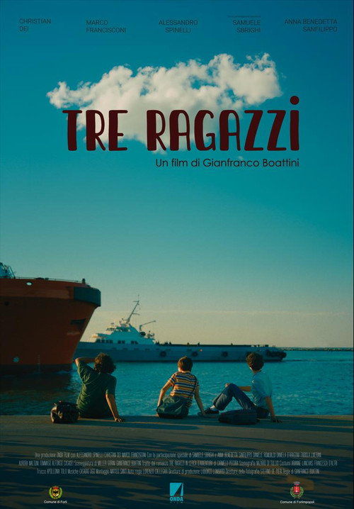 Movie poster for Tre ragazzi (2023)