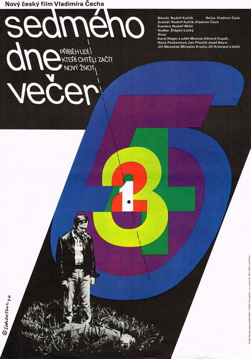 Movie poster for Sedmého dne večer (1975)