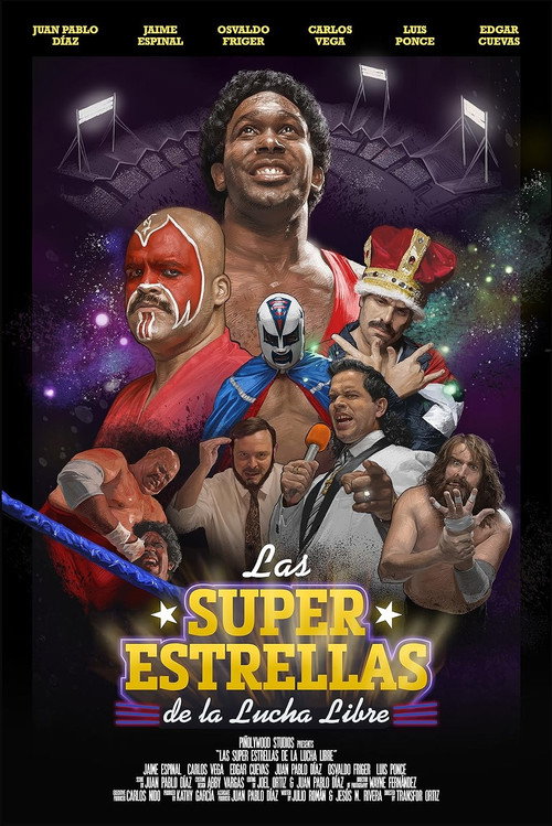 Movie poster for Las Super Estrellas de la Lucha Libre (2024)