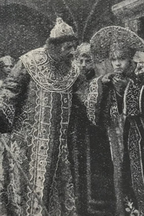 Movie poster for Anger of the Tsar (1912)