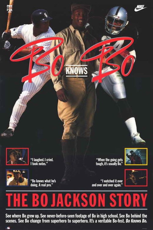 Movie poster for Bo Knows Bo (1991)