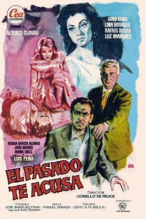 Movie poster for El pasado te acusa (1958)
