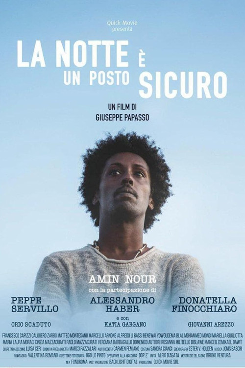Movie poster for La notte è un posto sicuro (2022)