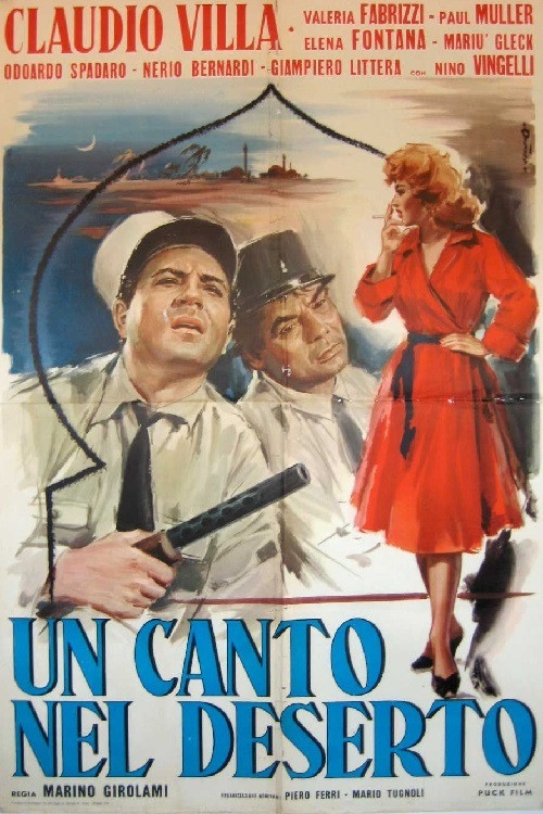 Movie poster for Un canto nel deserto (1959)