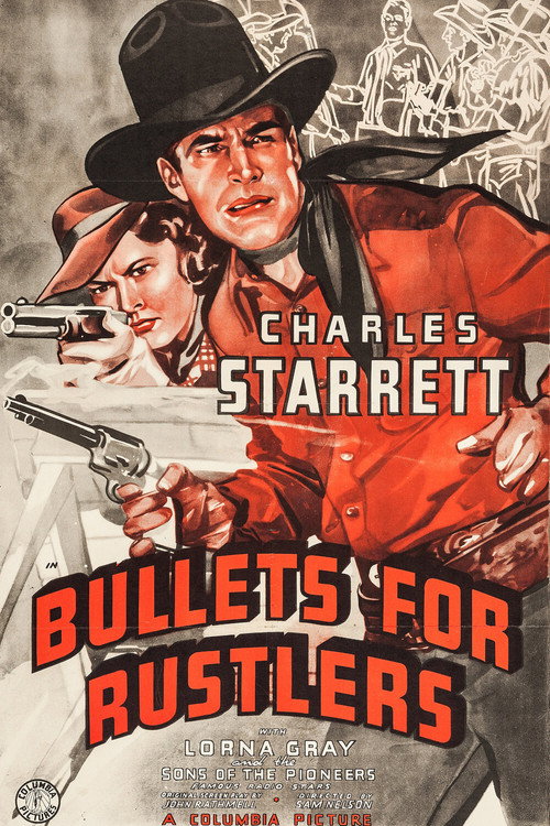 Movie poster for Bullets for Rustlers (1940)
