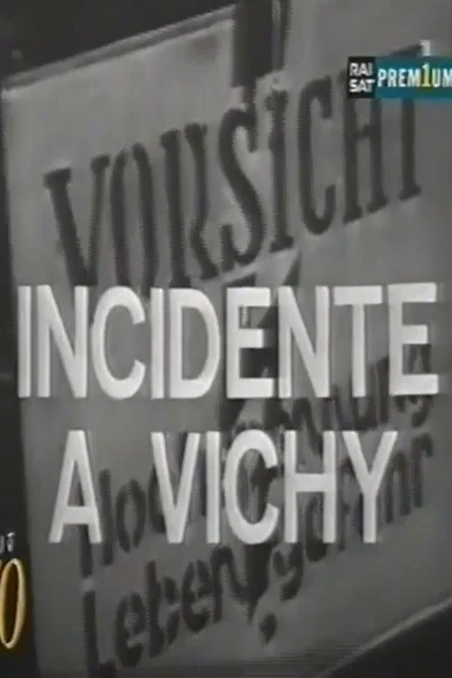 Movie poster for Incidente a Vichy (1969)