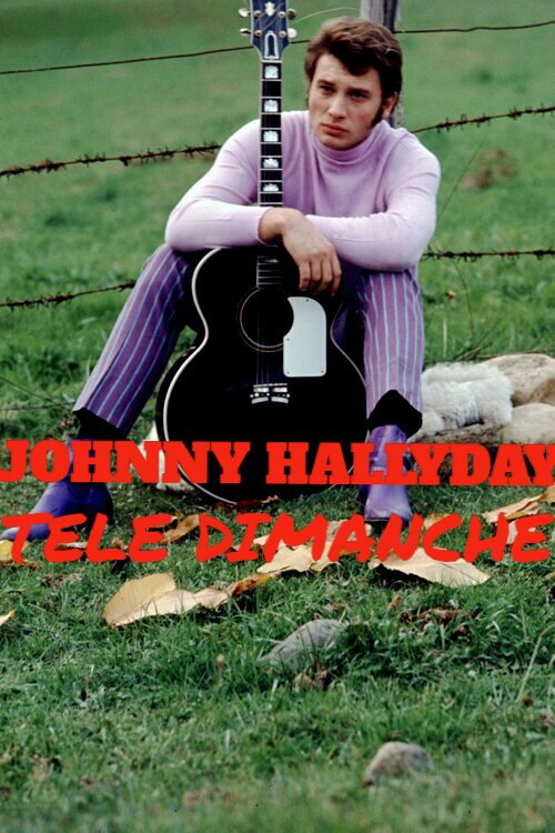 Movie poster for Johnny Hallyday - Télé dimanche (1966)
