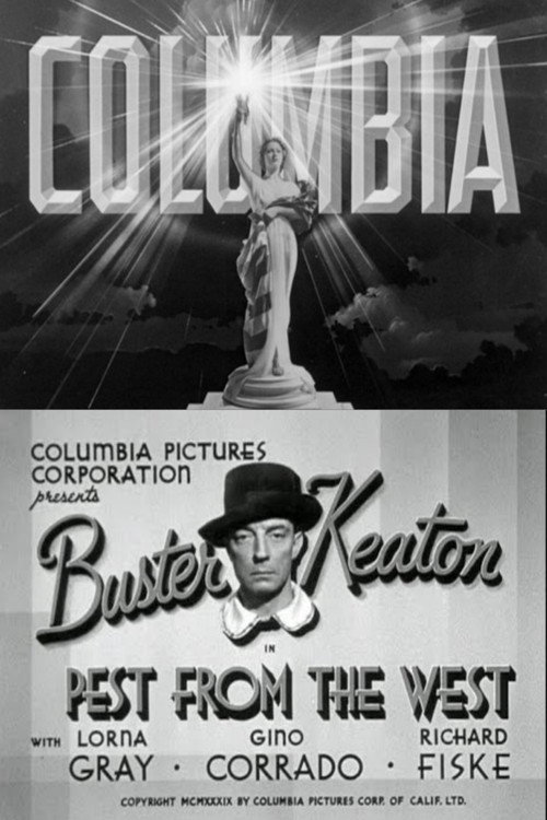 Movie poster for Pest from the West (1939)
