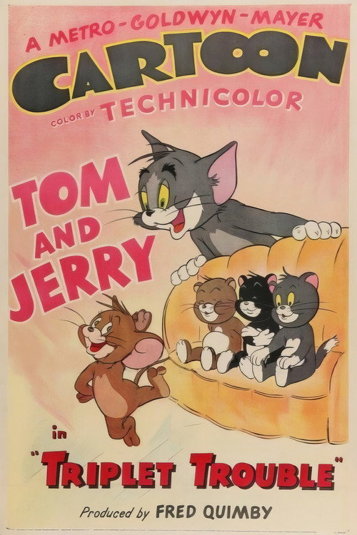 Movie poster for Triplet Trouble (1952)