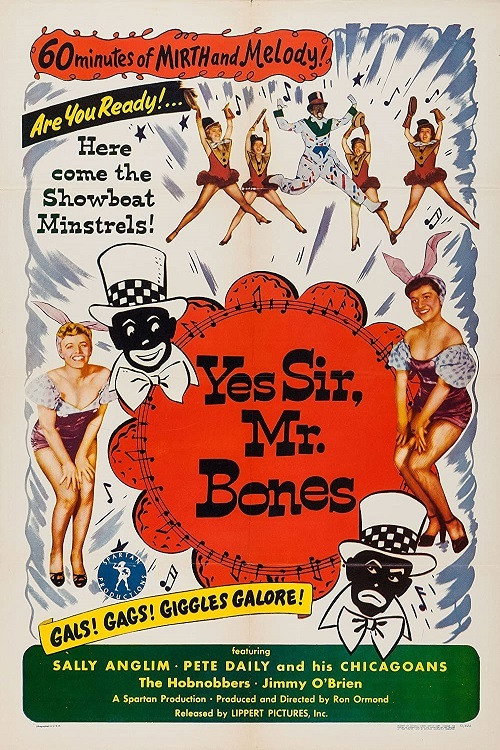 Movie poster for Yes Sir, Mr. Bones (1951)