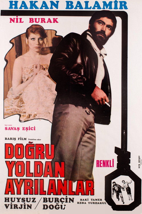 Movie poster for Doğru Yoldan Ayrılanlar (1976)