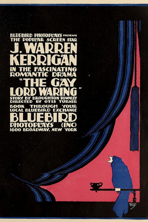 Movie poster for The Gay Lord Waring (1916)