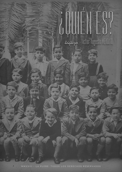 Movie poster for ¿Quién es? (2023)