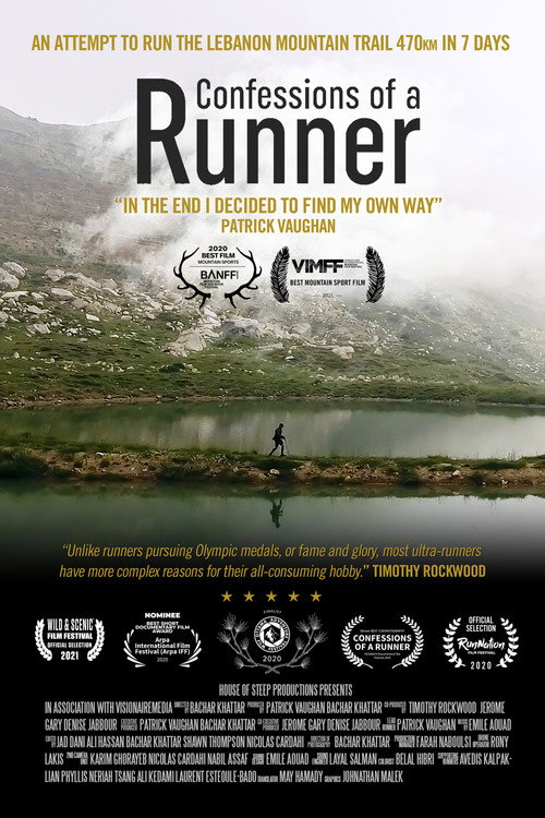 Movie poster for Confessions of a runner (2021)