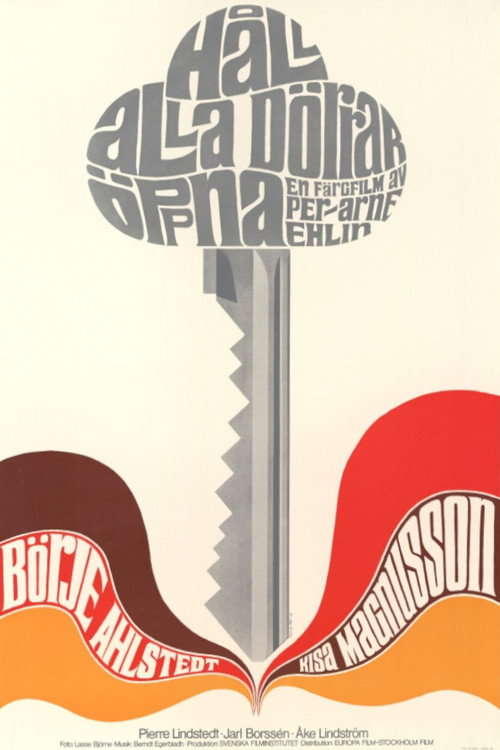 Movie poster for Håll alla dörrar öppna (1973)