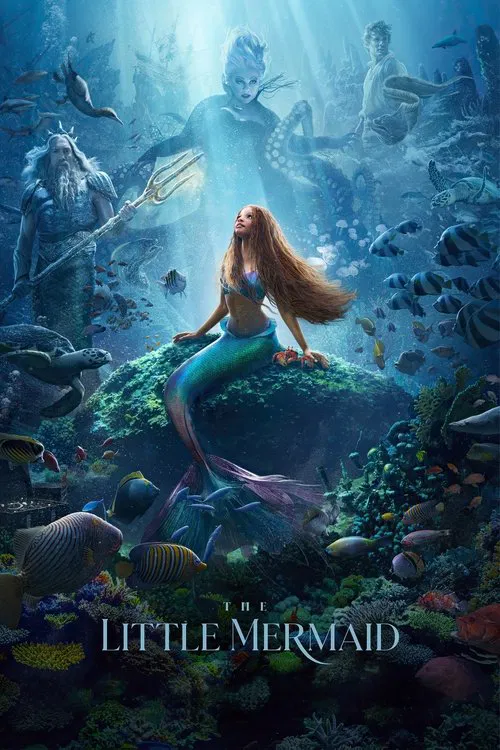 Movie poster for The Little Mermaid (2023)