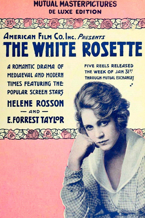 Movie poster for The White Rosette (1916)