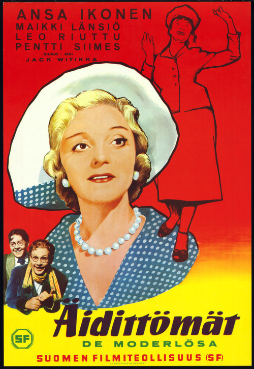 Movie poster for Äidittömät (1958)