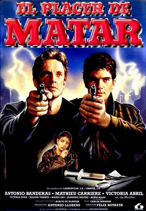 Movie poster for El placer de matar (1988)