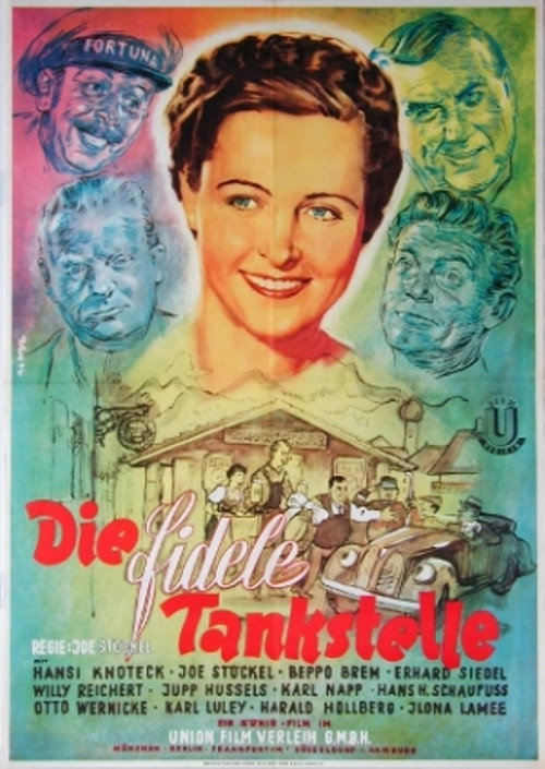 Movie poster for Die fidele Tankstelle (1950)