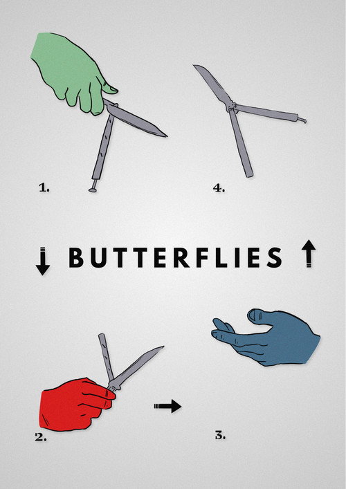 Movie poster for Butterflies (2024)